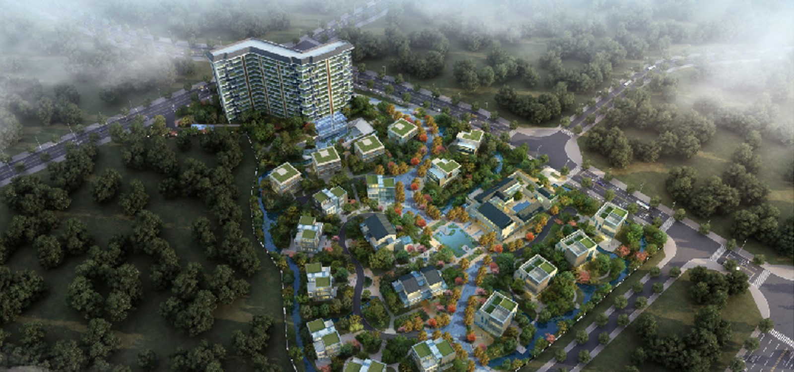 鹰潭余江区江尚企院项目