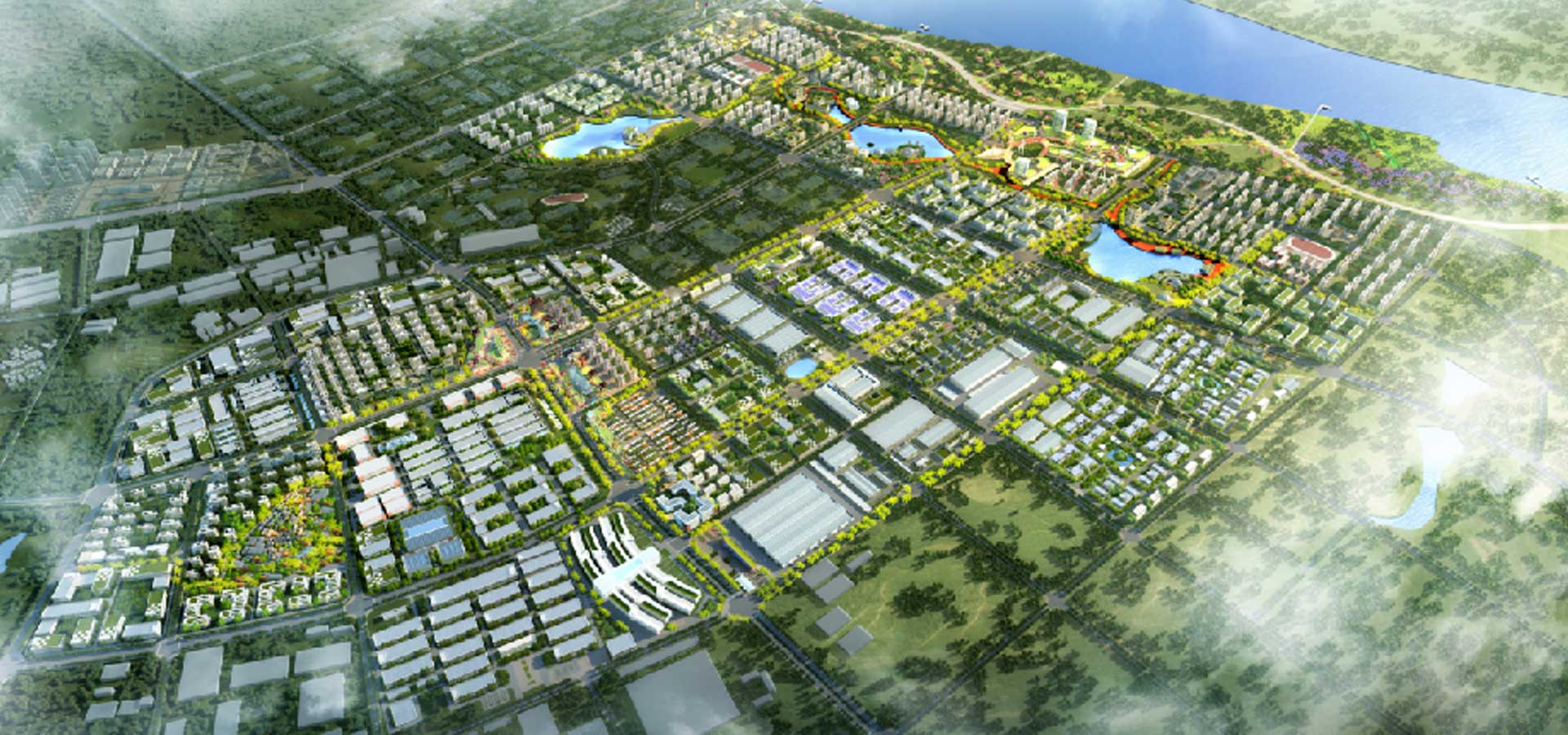 抚州高新区数字小镇及滨河新区