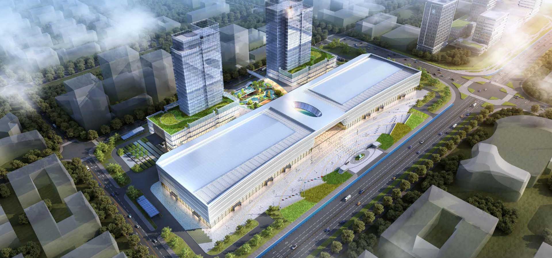 中医药科创城建设提升（一期）工程设计——会展中心景观设计