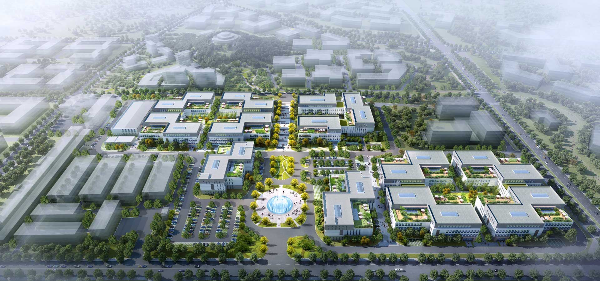 浮梁县新材料与电子信息产业园方案设计