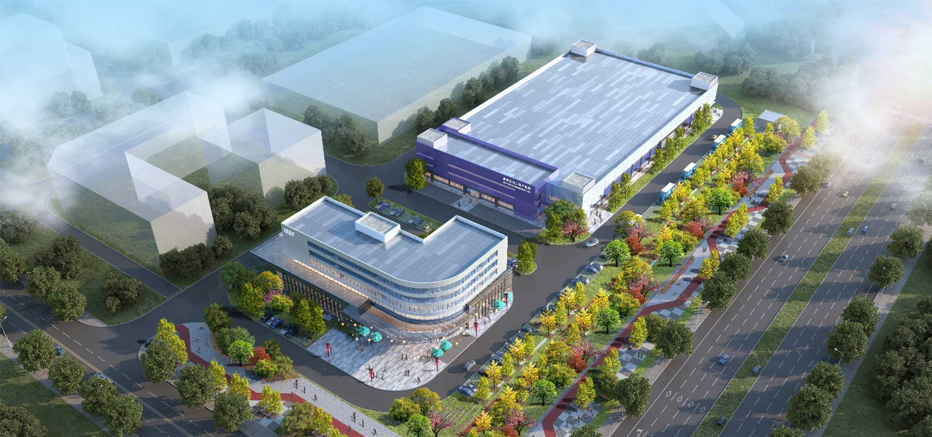 靖安大健康产业园高科生物地块方案设计（江西宜春）