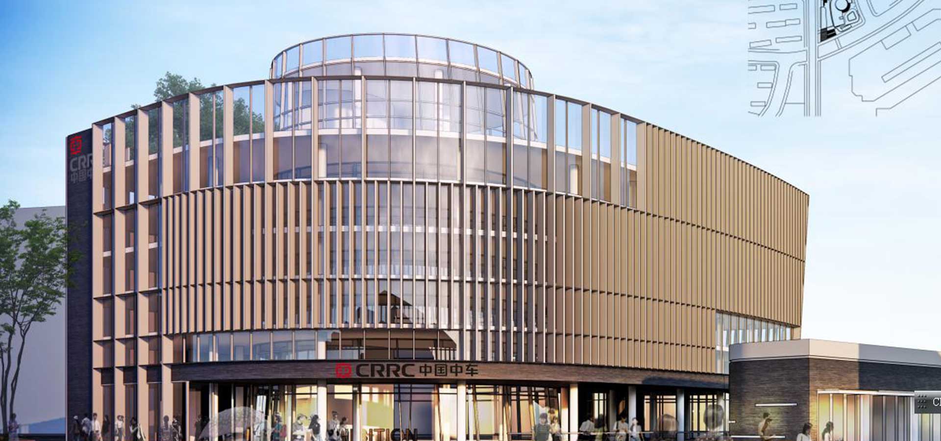中车上海办公总部北虹桥建筑方案设计