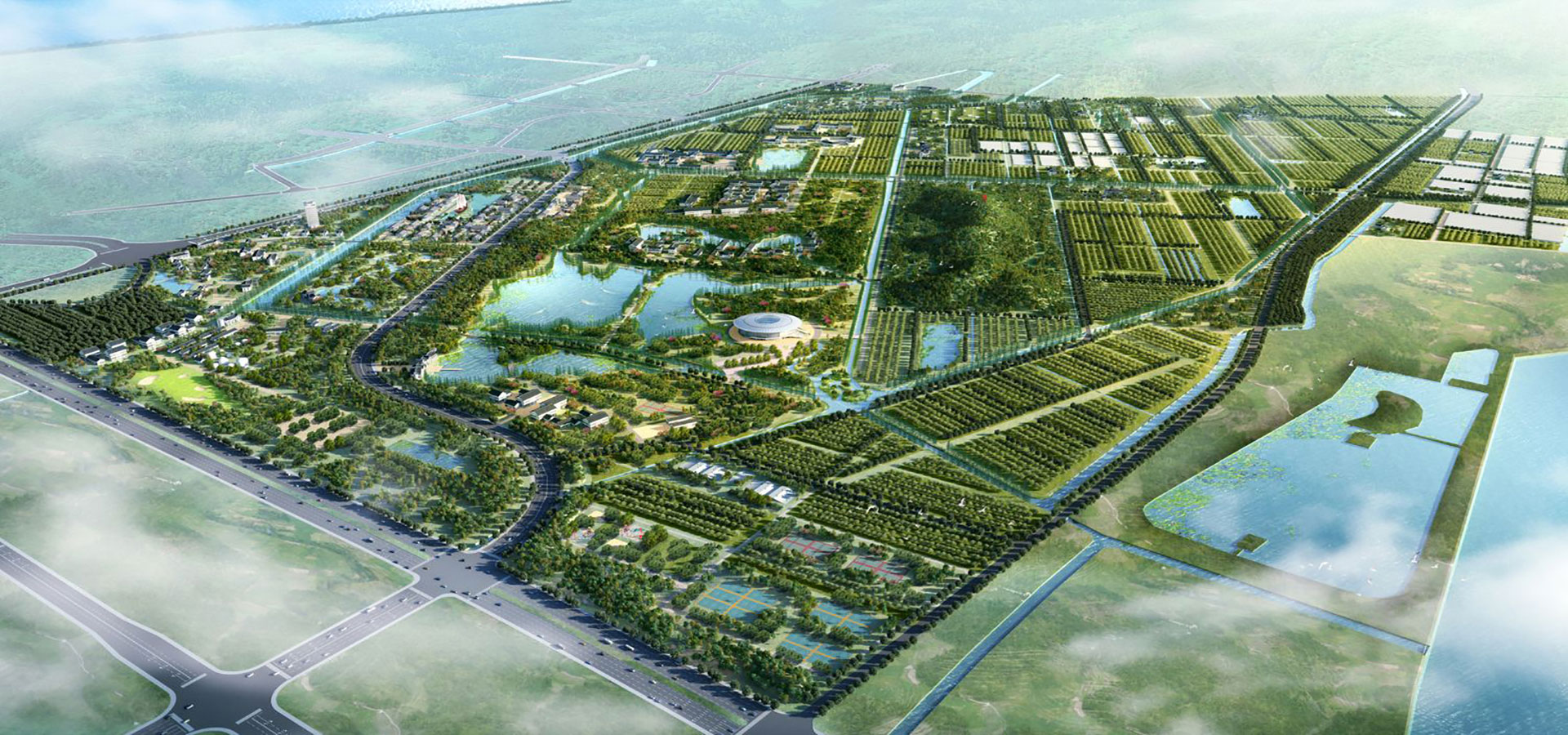 长兴岛郊野公园景观设计( 国际方案征集第一名)