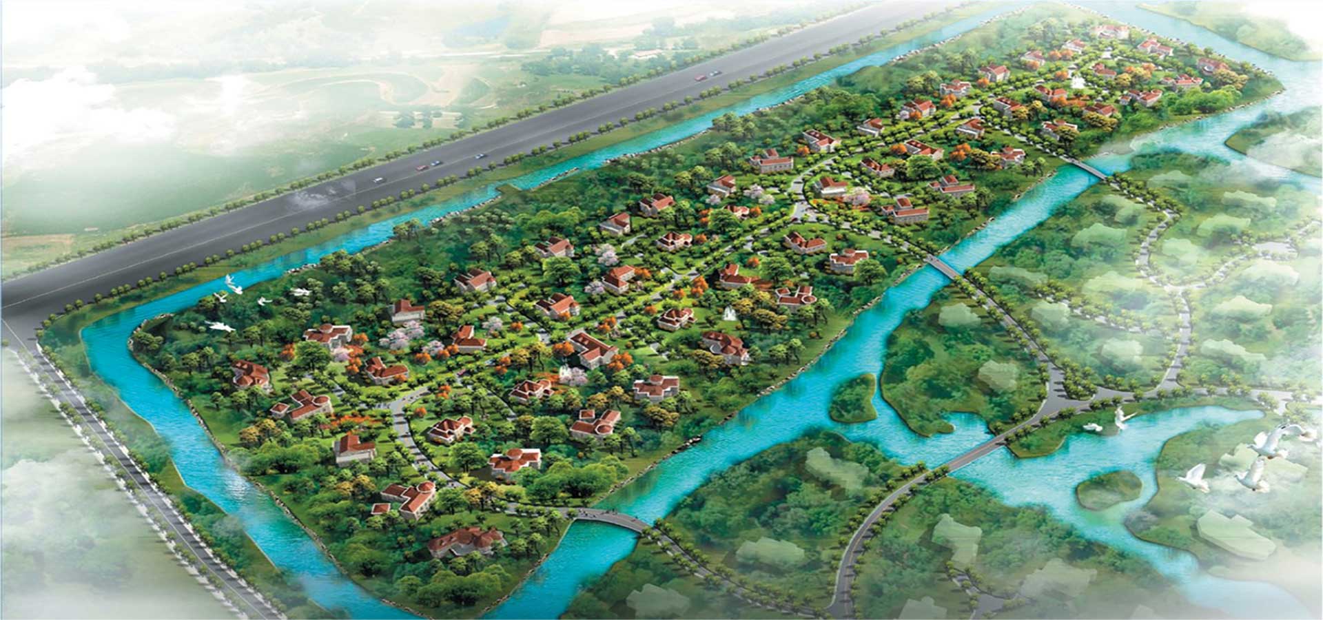 佘山月湖山庄（二期）景观设计