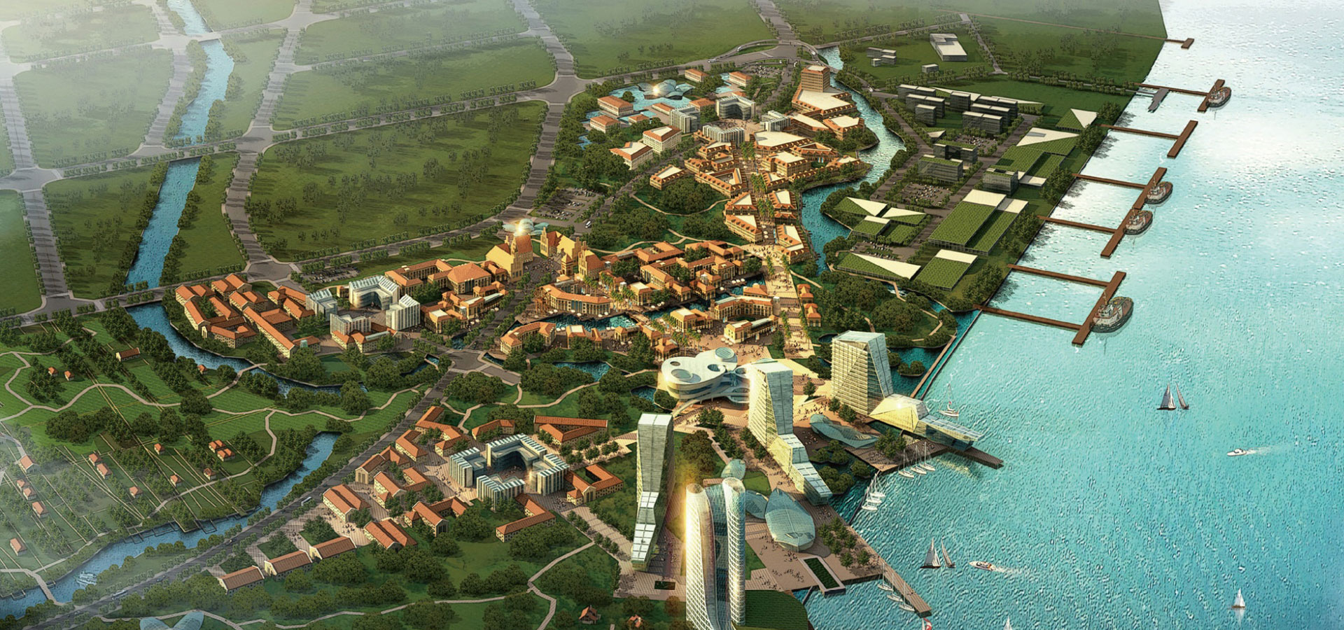 上海长兴岛横沙渔港综合功能区规划（国际竞标第一名）