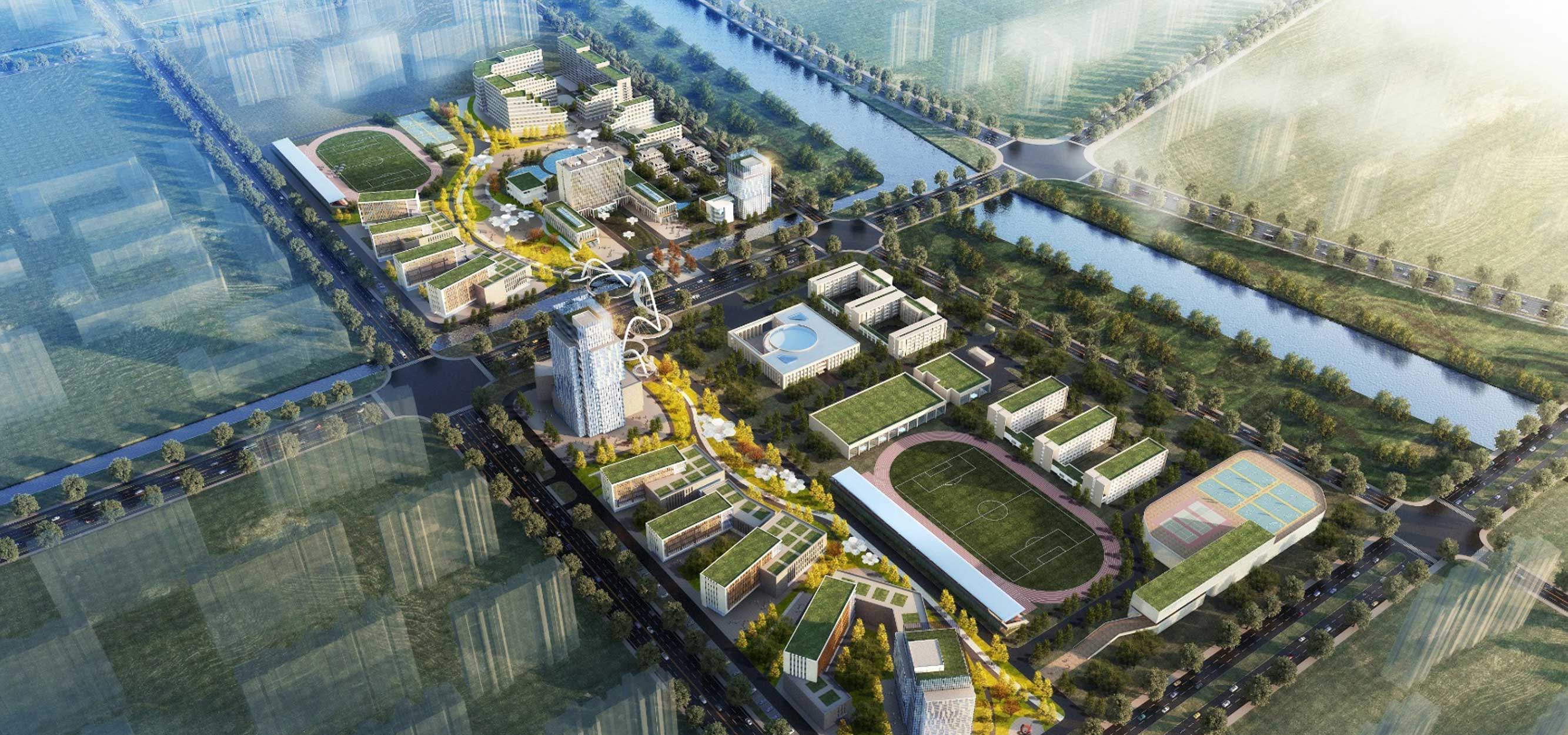 江苏民航职业技术学院概念规划