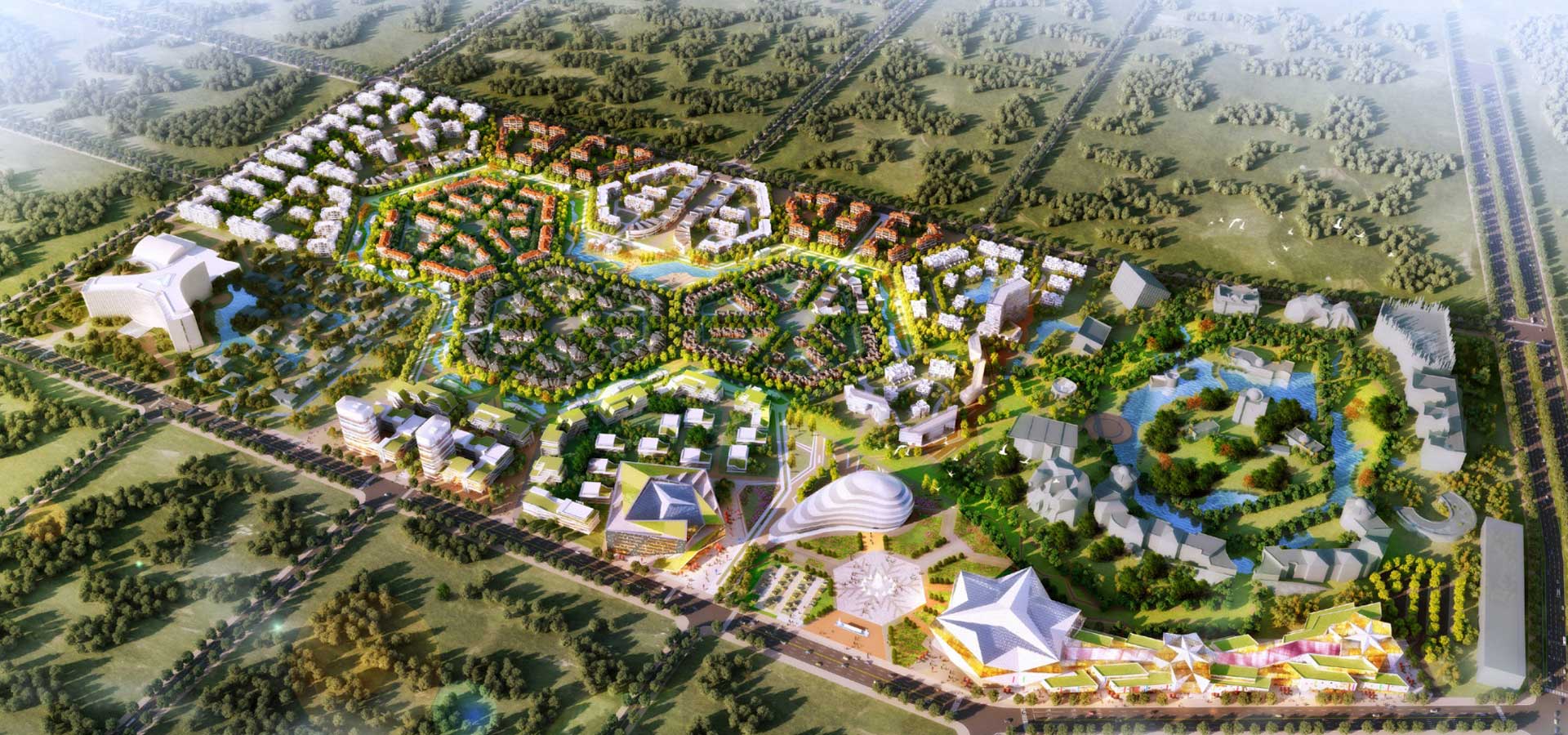 长春长影世纪城二期文化创意产业园策划及规划设计