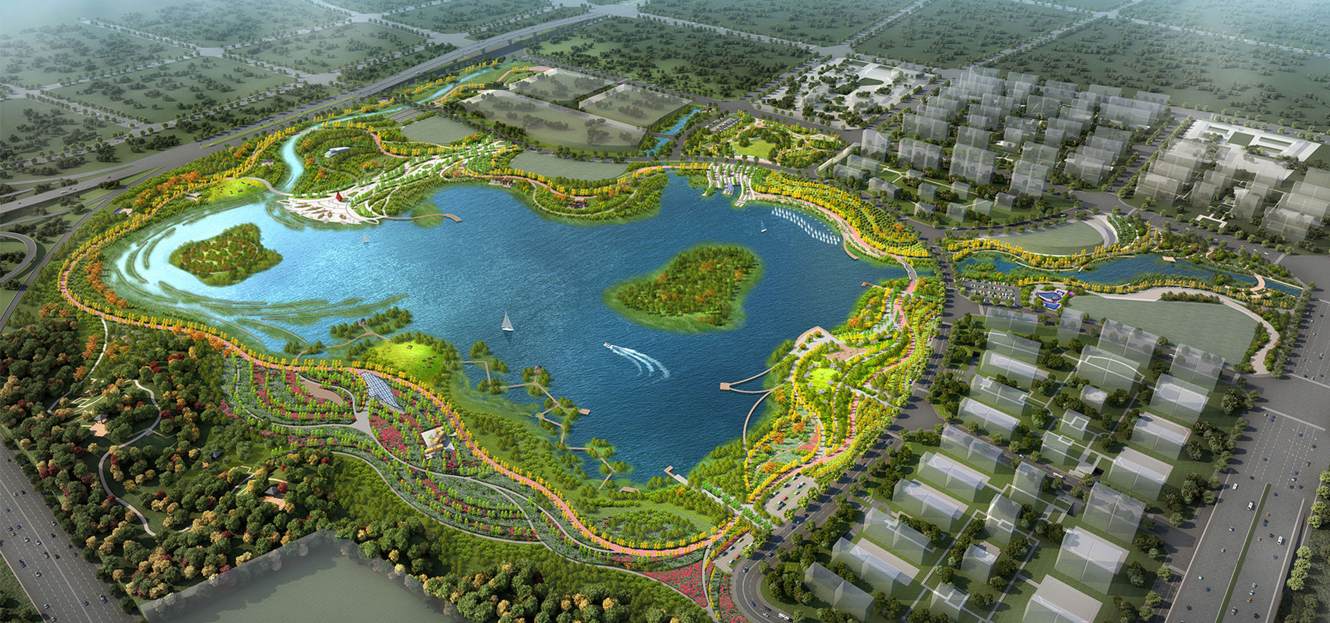 南昌杨家湖项目景观概念规划